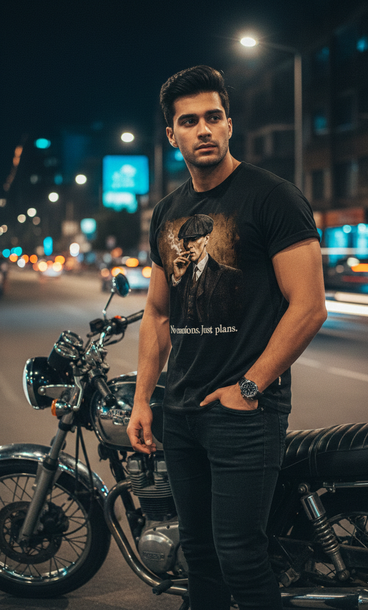 No Emotions Tee – Shelby Mindset Edition