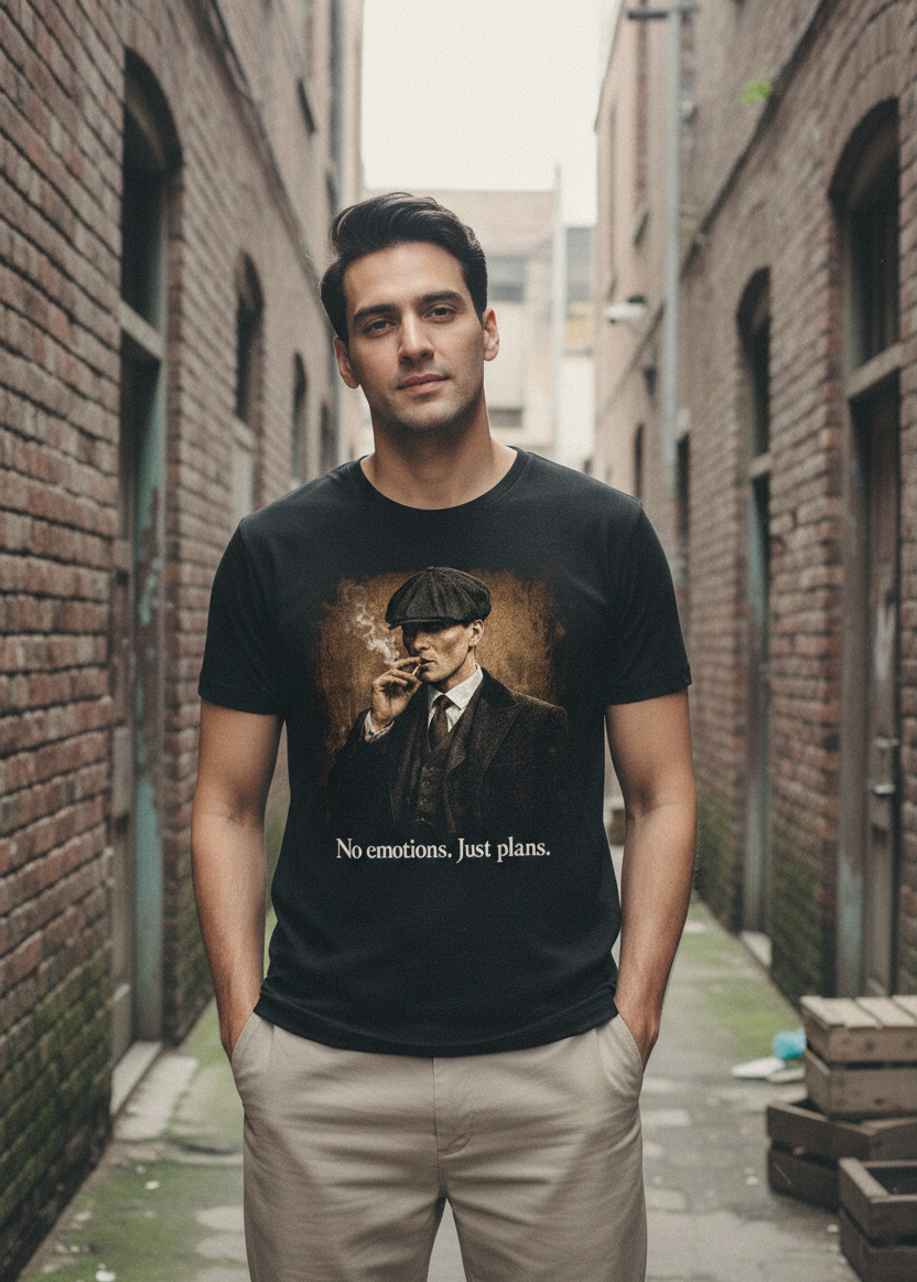 No Emotions Tee – Shelby Mindset Edition