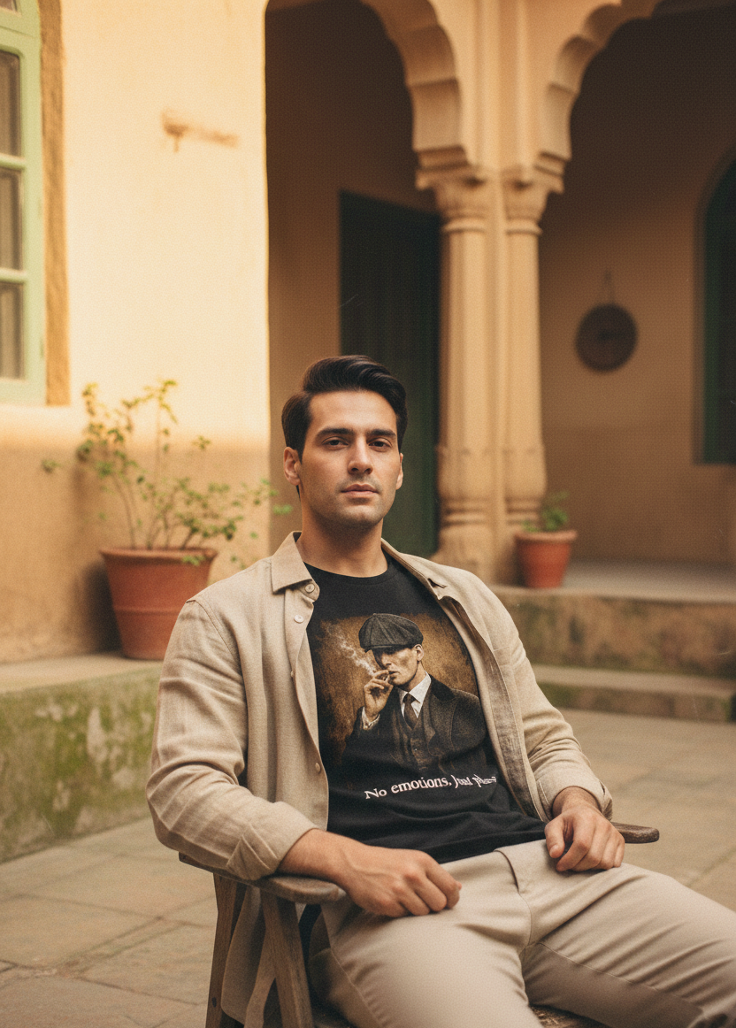 No Emotions Tee – Shelby Mindset Edition