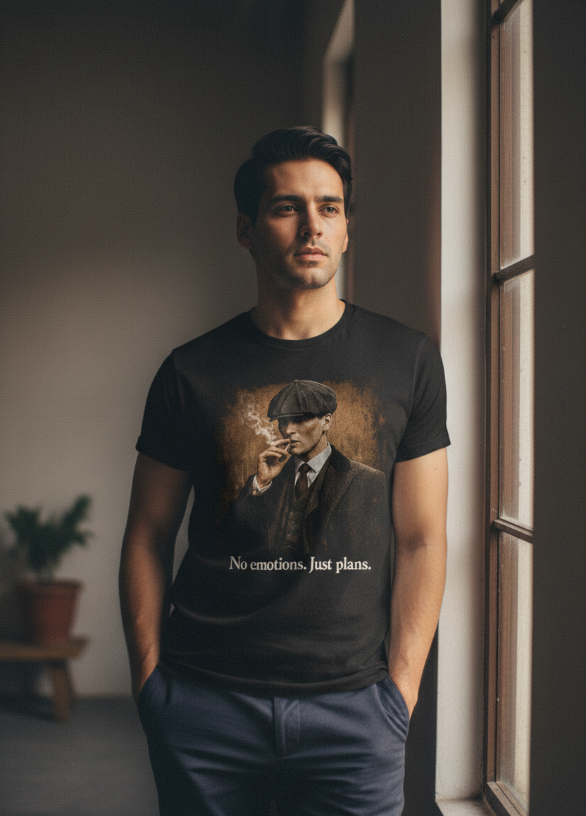 No Emotions Tee – Shelby Mindset Edition