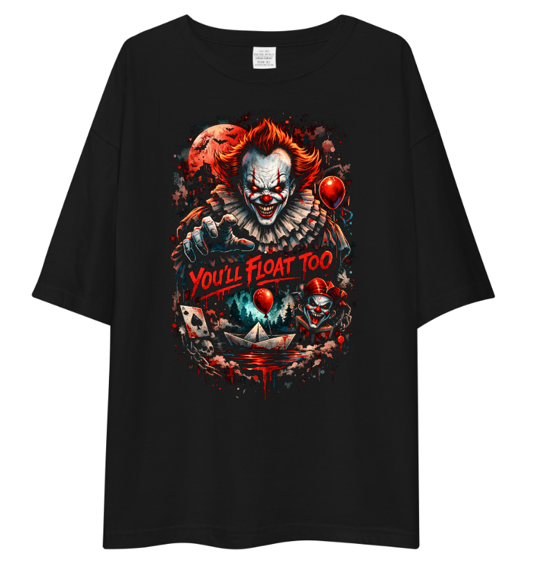 FLOAT TOO – Pennywise Horror Streetwear T-Shirt